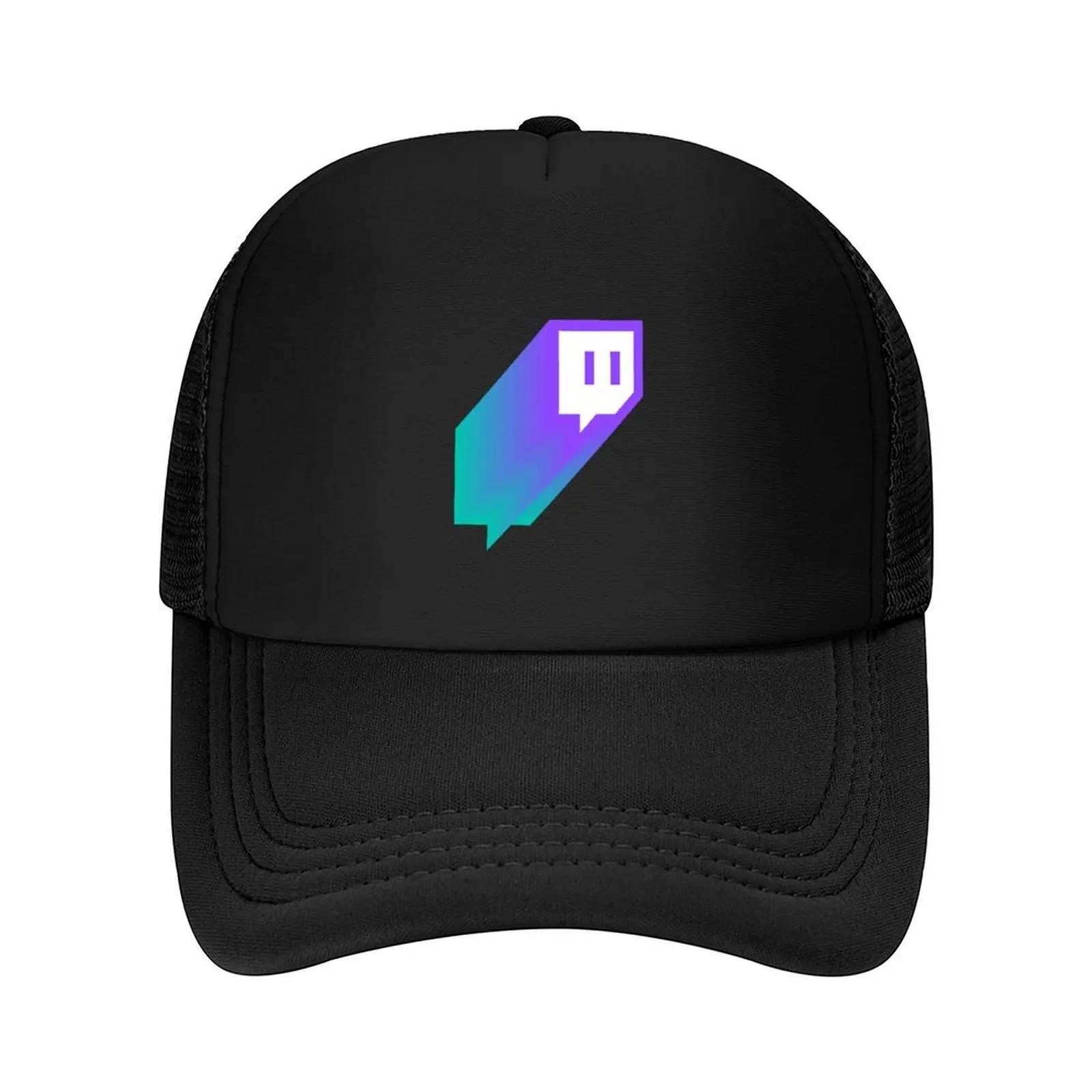 Twitch Streamer Merch Twitch Logo Twitch Viewer Logo Gamer Streamer Baseball Cap western Hat Sunhat Unisex Caps Womens