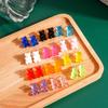 Süße Bonbonfarbene Gummibärchen Ohrstecker für Damen Mädchen Tierohrringe Party Feiertags Schmuck Geschenke