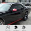 Bilbackspegel Skaldekorationsskydd för Dodge Challenger 2009 Up ABS Exteriörtillbehör