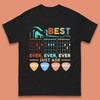 Personalised Best Guitar Dad Mens T-Shirt Womens Tops Tees