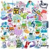 50 Chemistry Laboratory Science Graffiti Stickers Luggage Tablet Stickers
