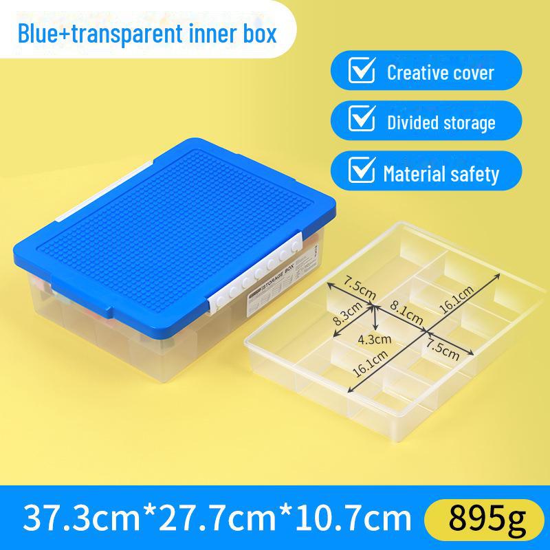 

Компактний ящик для зберігання Lego для дрібних деталей та організації іграшок