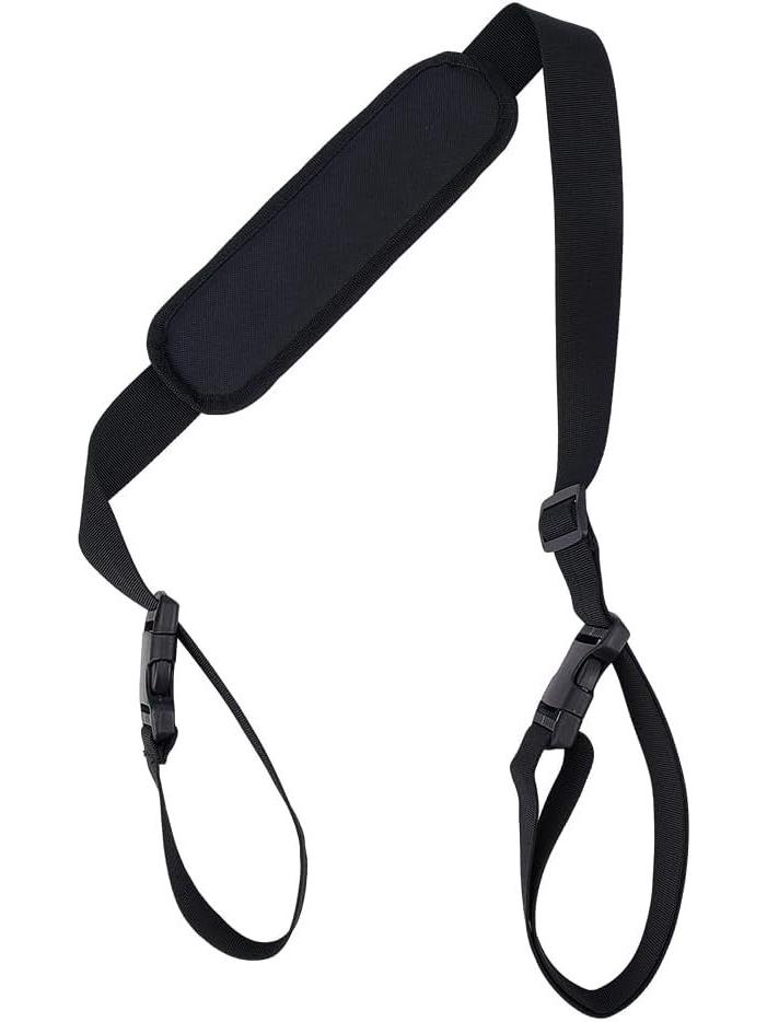 Multi-purpose Portable Picnic Chair with Adjustable Shoulder Strap чёрный
