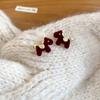 Zodiac Year Zircon Pearl Horse Earrings - Luxurious, Modern Studs for Women