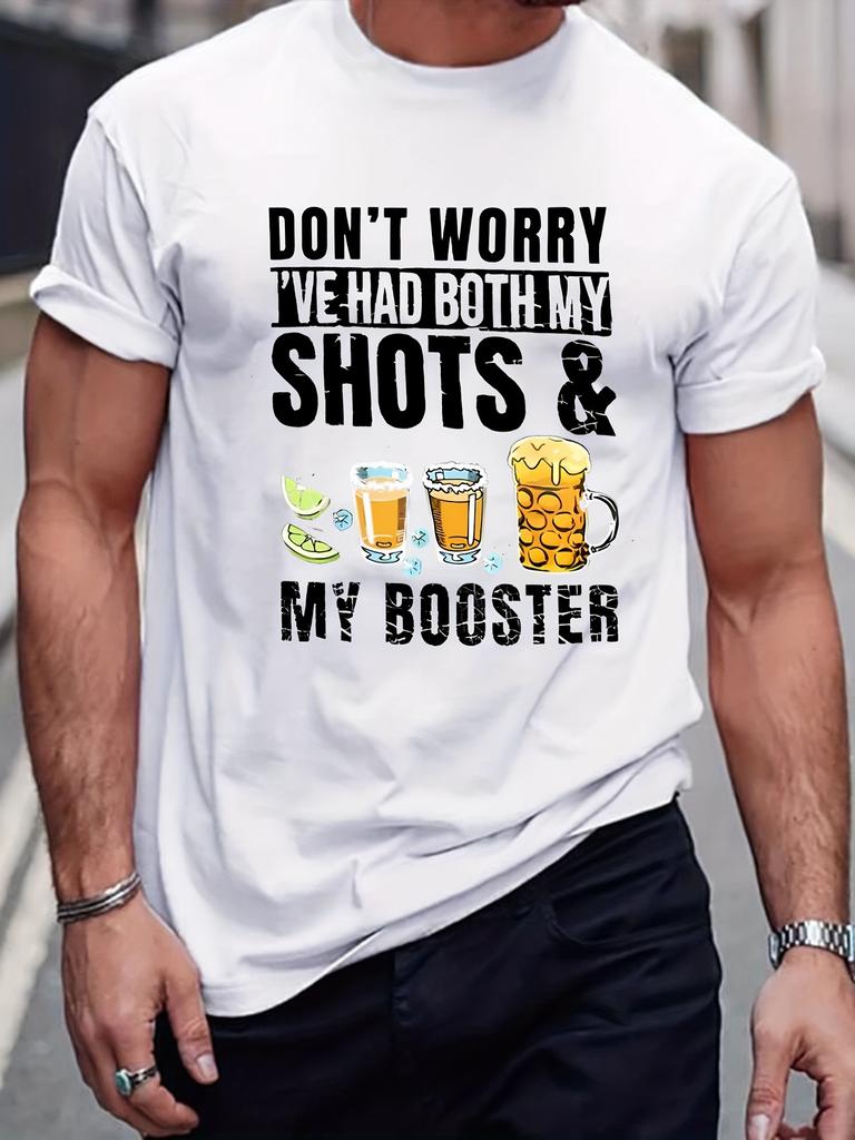 Summer Mens Fashion Pattern Short Sleeve TShirt