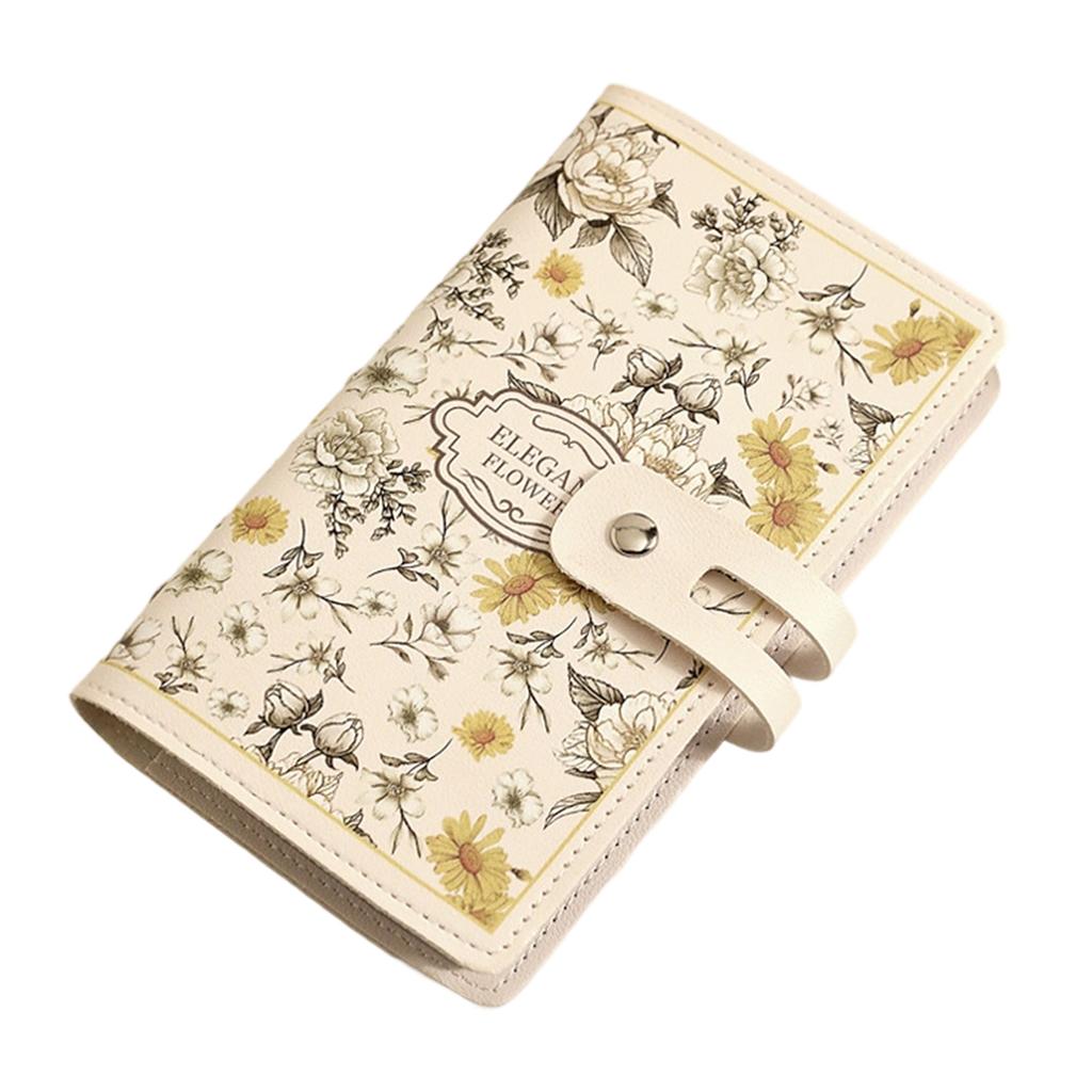 Stylish PVC Card Holder for Women With 20 Slot Large Capacity Organizers Waterproof Document Storage Pouch