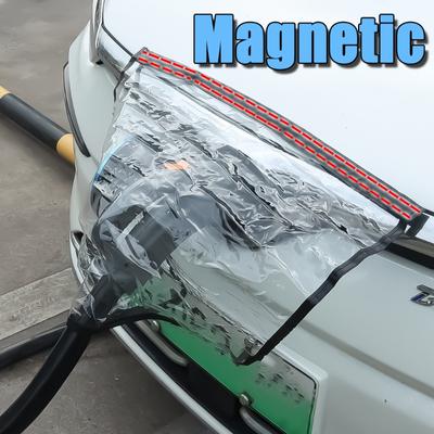 EV-Ladegerät-Abdeckung, Autoladegerät-Pistolen, Ladeanschluss, regendichte, wasserdichte Schutzabdeckungen, magnetische Haftung, passend für Elektrofahrzeuge