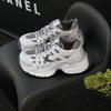 Platform dad shoes women 2025 new autumn retro versatile casual shoes mesh breathable sneakers running shoes tide