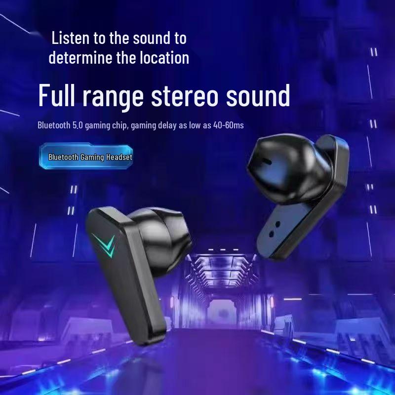 X15 Wireless Dual-Ear Gaming Bluetooth Headphones – Low Latency, Sport Touch, Digital Display