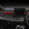 Real Soft Carbon Fiber Sticker For Toyota Corolla 2019 2020 2021 2022 2023 2024Co-pilot Strip Panel RHD LHD Interior Accessories.
