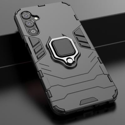 Voor Samsung Galaxy A25 5G Hoesje Auto Magnetische Ring Houder Standaard Telefoonhoesjes Voor Samsung A25 A 25 25A Schokbestendig Armor Achterkant