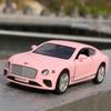 Dárky pro dívky Růžová série Volkswagen Beetle Bentley McLaren Lamborghini Maserati Benz AMG Nissan GTR Odlitky a Hračková vozidla 1:Model slitiny 36