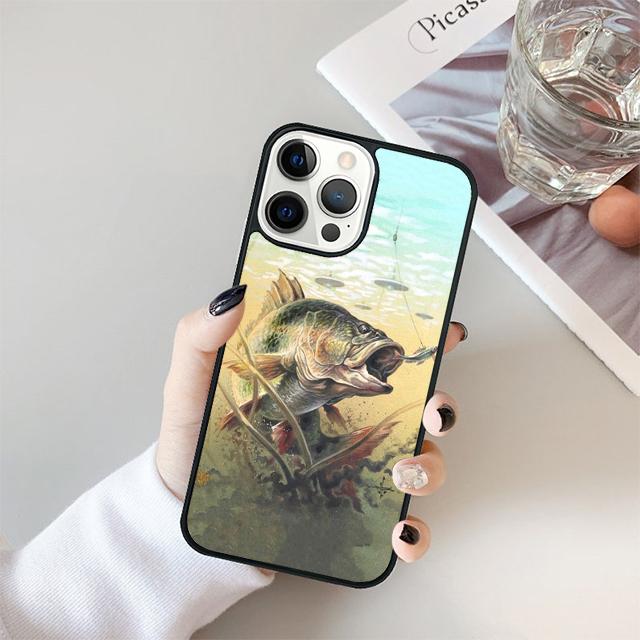 Trout Fishing Phone Case For iPhone 17 Air 15 16 Cover 14 13 11 12 Pro Max Max Plus Back Cover