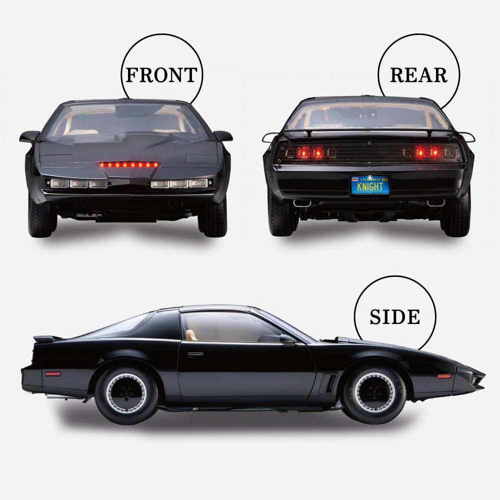 Deagostini Night Rider Scale ABS Rubber Painted Assembly Kit [Total No. 110] 1/8 Die-cast & &