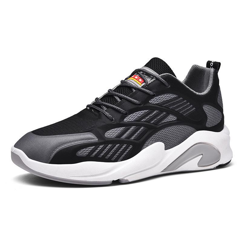 Men's Shoes 2024 Spring New Running Shoes Flying Woven Fashion Korean Version Men's Shoes Casual Trendy Shoes Men's Sports