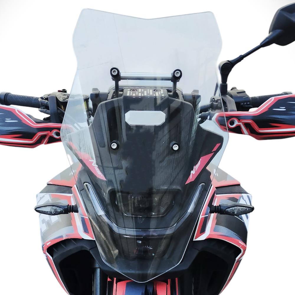 MT450 Motorcycle Rally Windshield For CFMOTO 450MT Accessories Windscreens IBEX450 Windshield Wind Deflectors 450 MT Wind Screen
