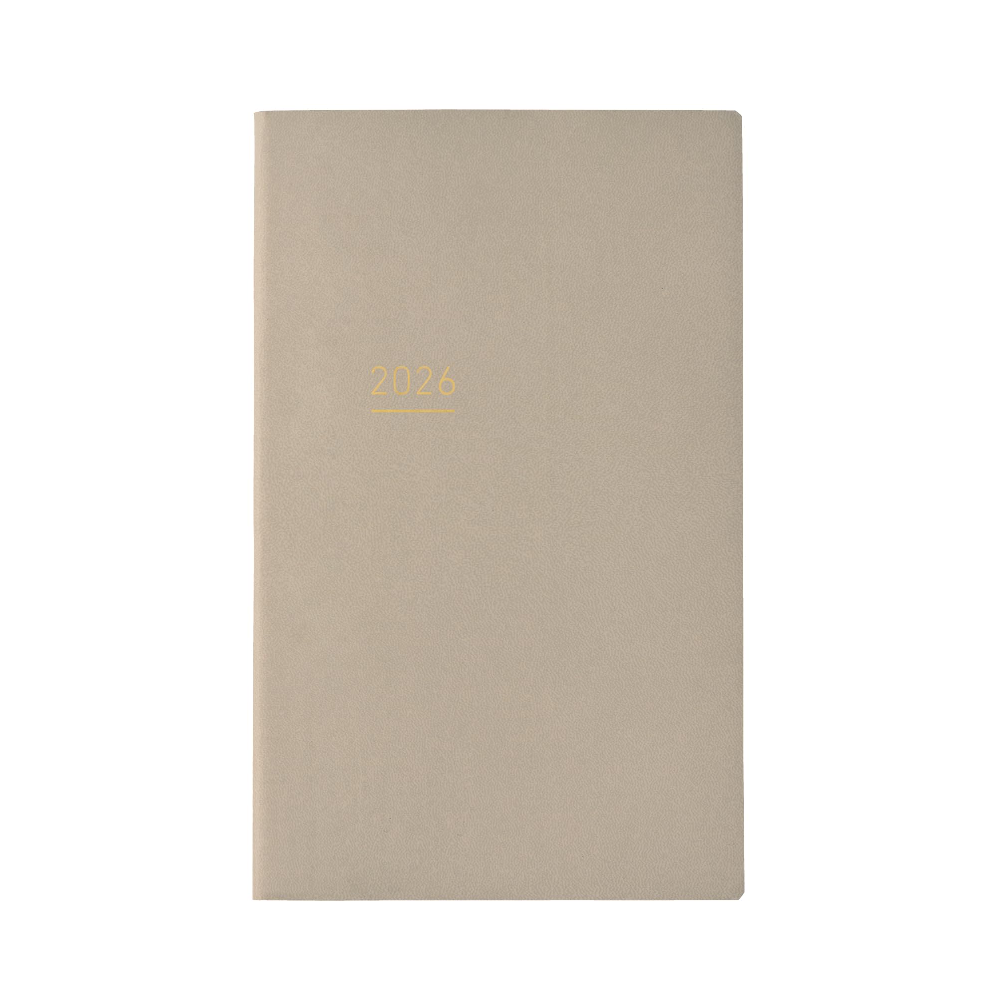 

Kokuyo Jibun Techo Lite 2026 A5 Starts December 2025 Planner, Monthly/Weekly, Slim, Beige, Ni-JL1LS-26, бежевый