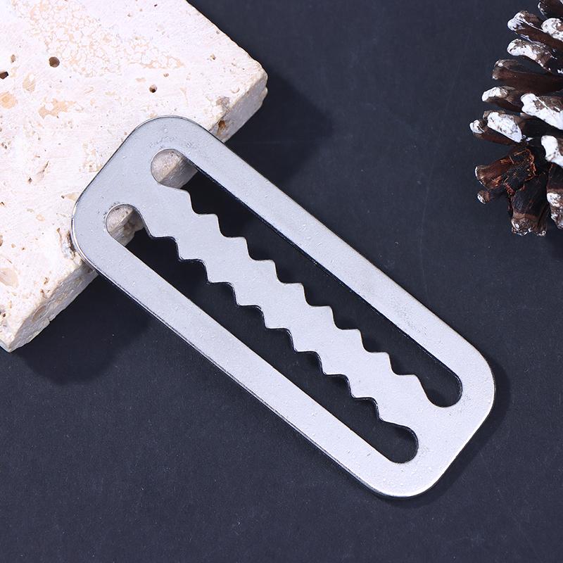 Stainless Steel Scuba Diving Weight Belt Slide Keeper Ring Webbing Harness Belt Retainer Stopper Freediving Accessoires