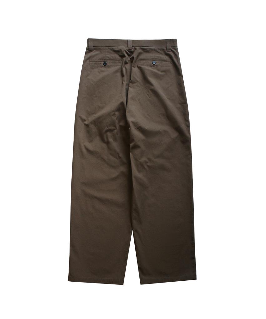Digeule Wat Cotton Pants Dark Brown