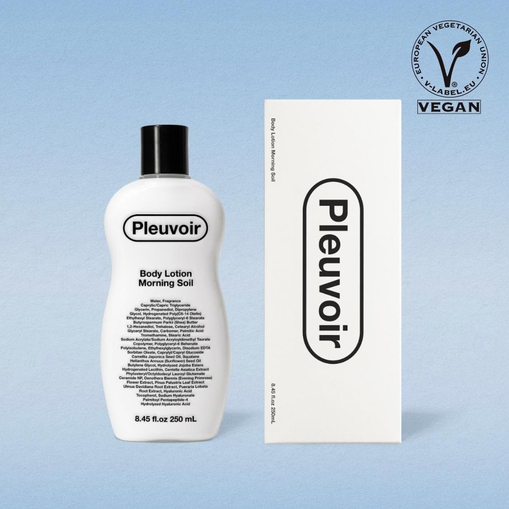 

Pleuvoir Vegan Body Lotion 250ml (Choose 1 of 4 flavors) Morning Soil 250ml