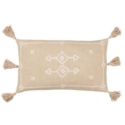 Yard Folis Embroidered Cushion Cover