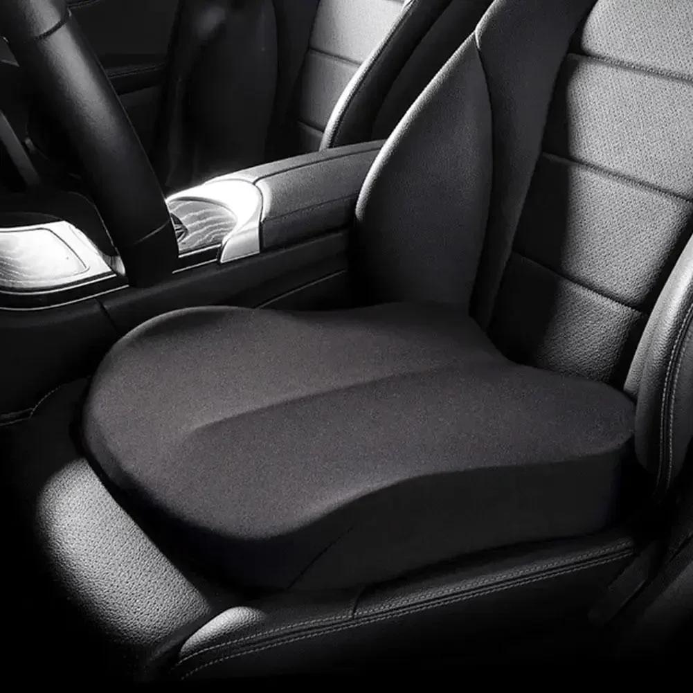 NEW Car Booster Seat Cushion Heightening Height Boost Mat Breathable Portable Car Seat Pad Fatigue Relief Suitable For Cars