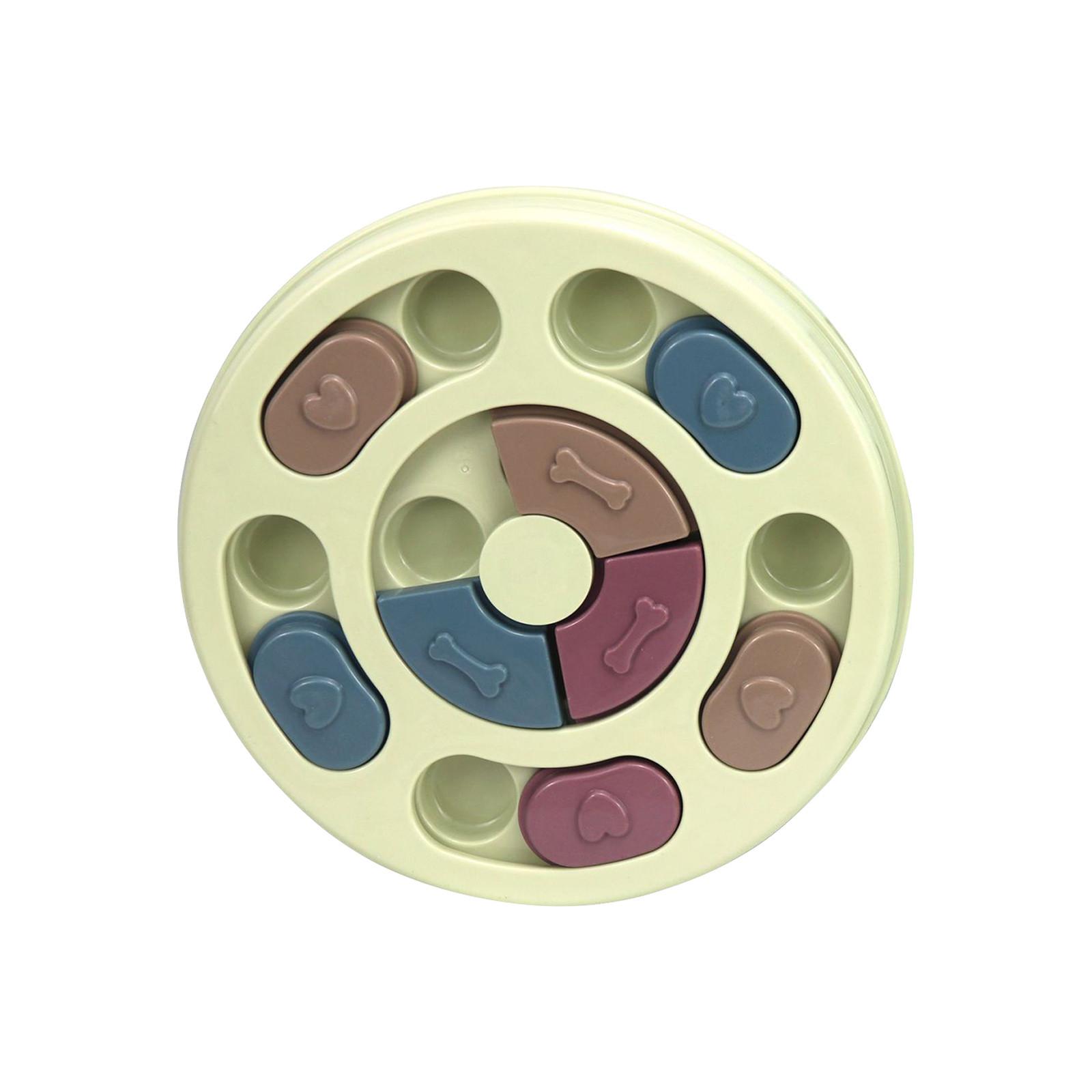 

Многофункциональные игрушки-пазлы для собак, развивающие игрушки для кормления щенков зелёный