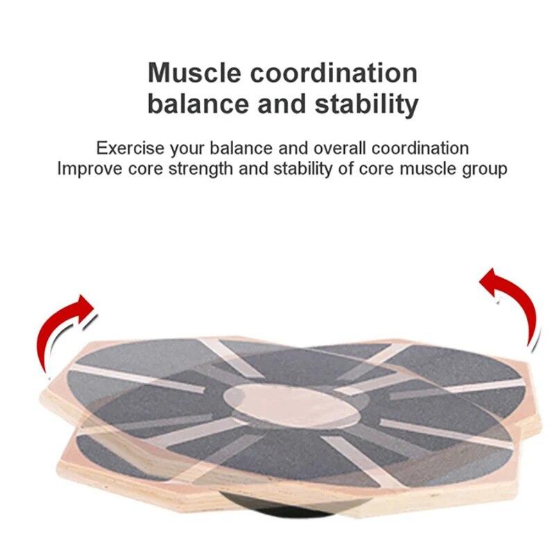 Yoga Balance Board Non-slip Balancer Used for Rehabilitation Exercise ...