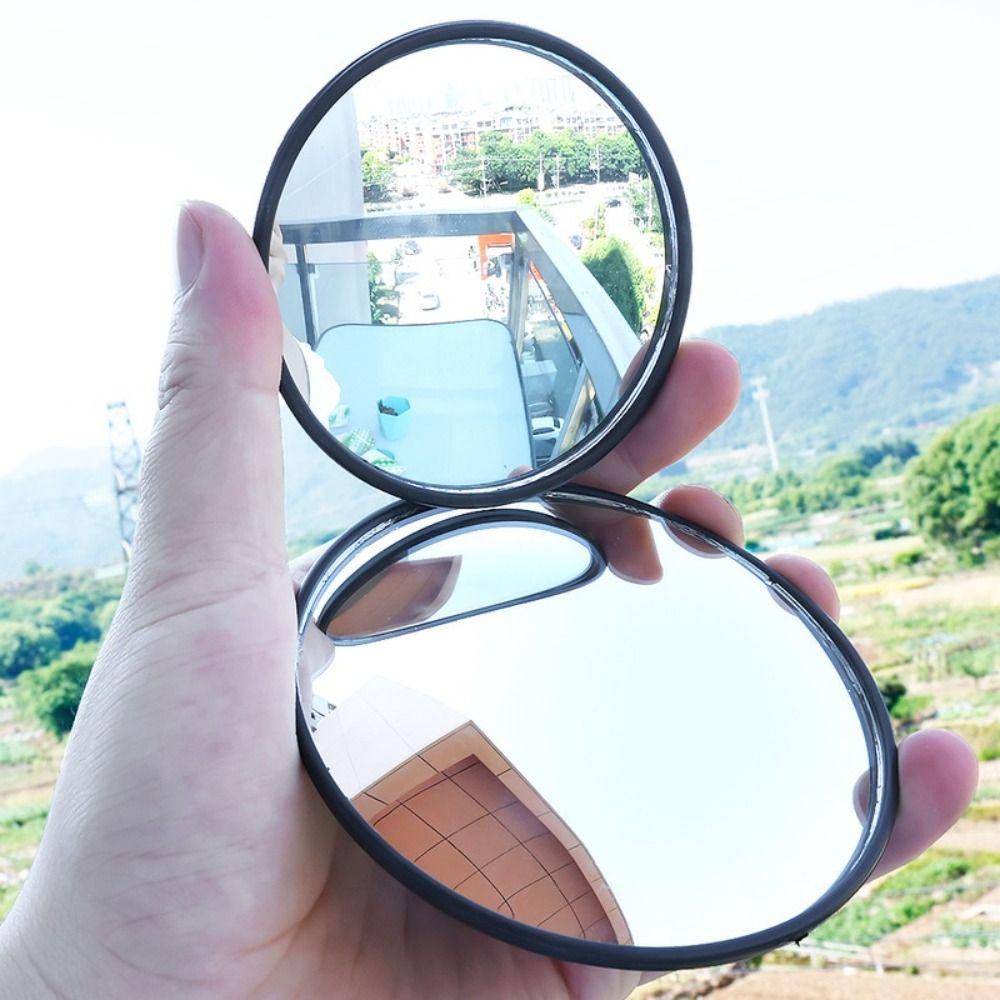 Durable 75/90mm Truck Bus Round Blind Spot Mirror HD Convex Wide Angle Rear View Mirror Car Side Mirrors Auto Accessories