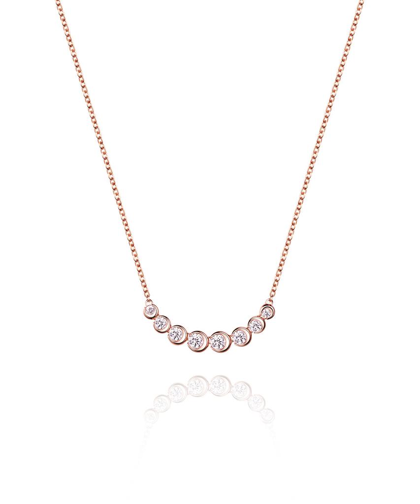 Stonehenge Moonlight 14K Rose Gold Necklace Sa26A27T