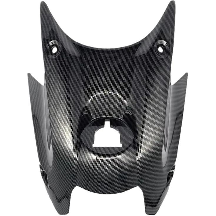 Compatible With 650 Z 650 2017-2023 Motorcycle Hole Ignition Switch Cover Gas Tank Fairing Cowl 650 Z650(Carbon Fiber color)