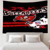 Tampa Bay Buccaneers Logo Tapestry Hanging for Bedroom,Livingroom, Playroom,Decor Art Room Wall Tapestry Holiday and Birthday Gifts