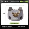ALOCS Tragbares Outdoor Campingkocher & Wasserkocher Set