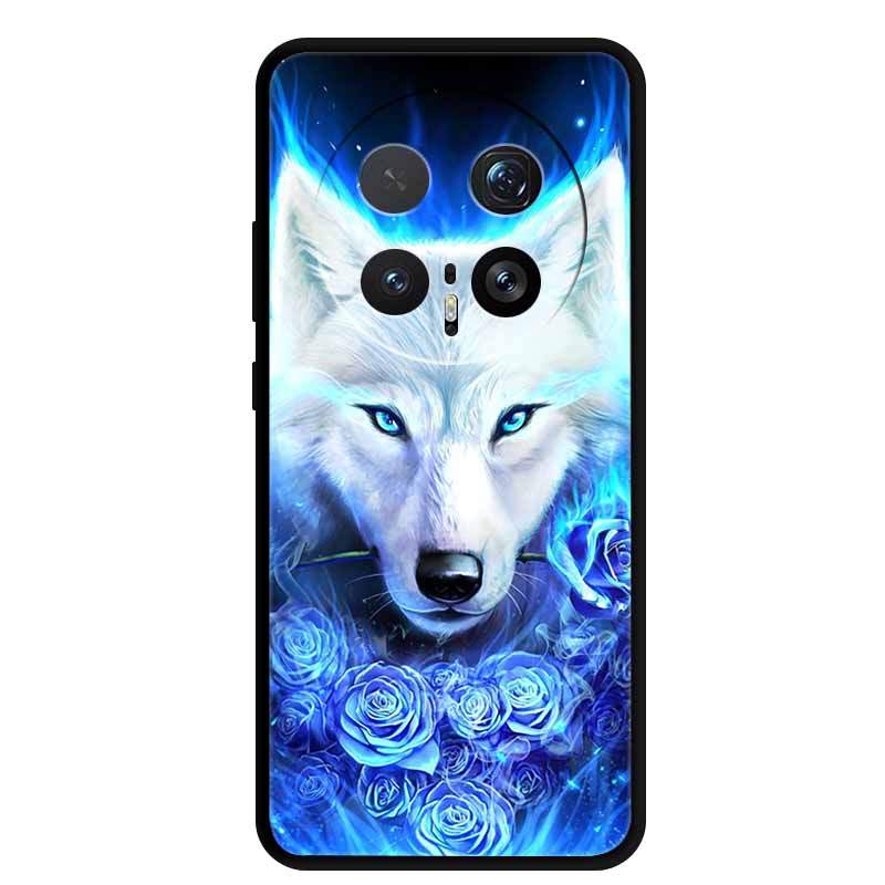 For Honor Magic8 Case Luxury Animal Soft Silicone TPU Phone Back Cover for Honor Magic8 Pro Magic 8 Shockproof Protective Capa