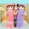 Adorable Long Plush Bunny Doll Hugging Pillow For Girls Soft And Cuddly Toy