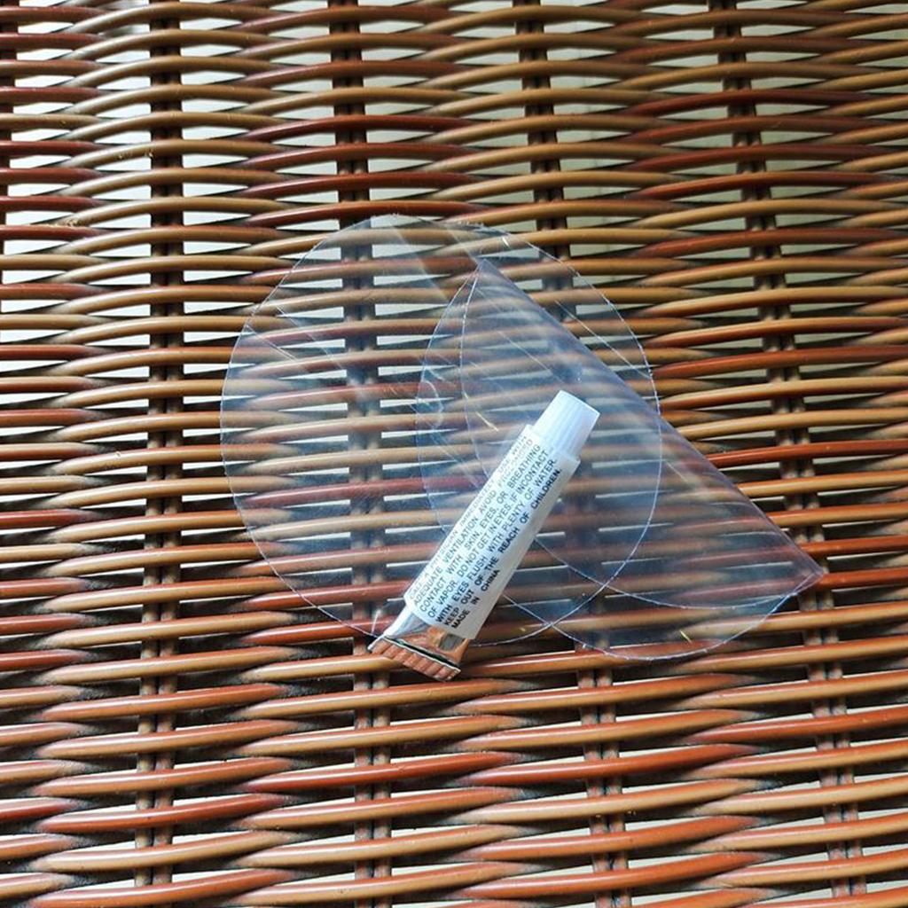 2 Stück Pool-Reparaturflicken Schwimmbadflicken Klebesets Selbstklebend Aufblasbares Boot Reparaturflicken PVC-Flicken Aufkleber