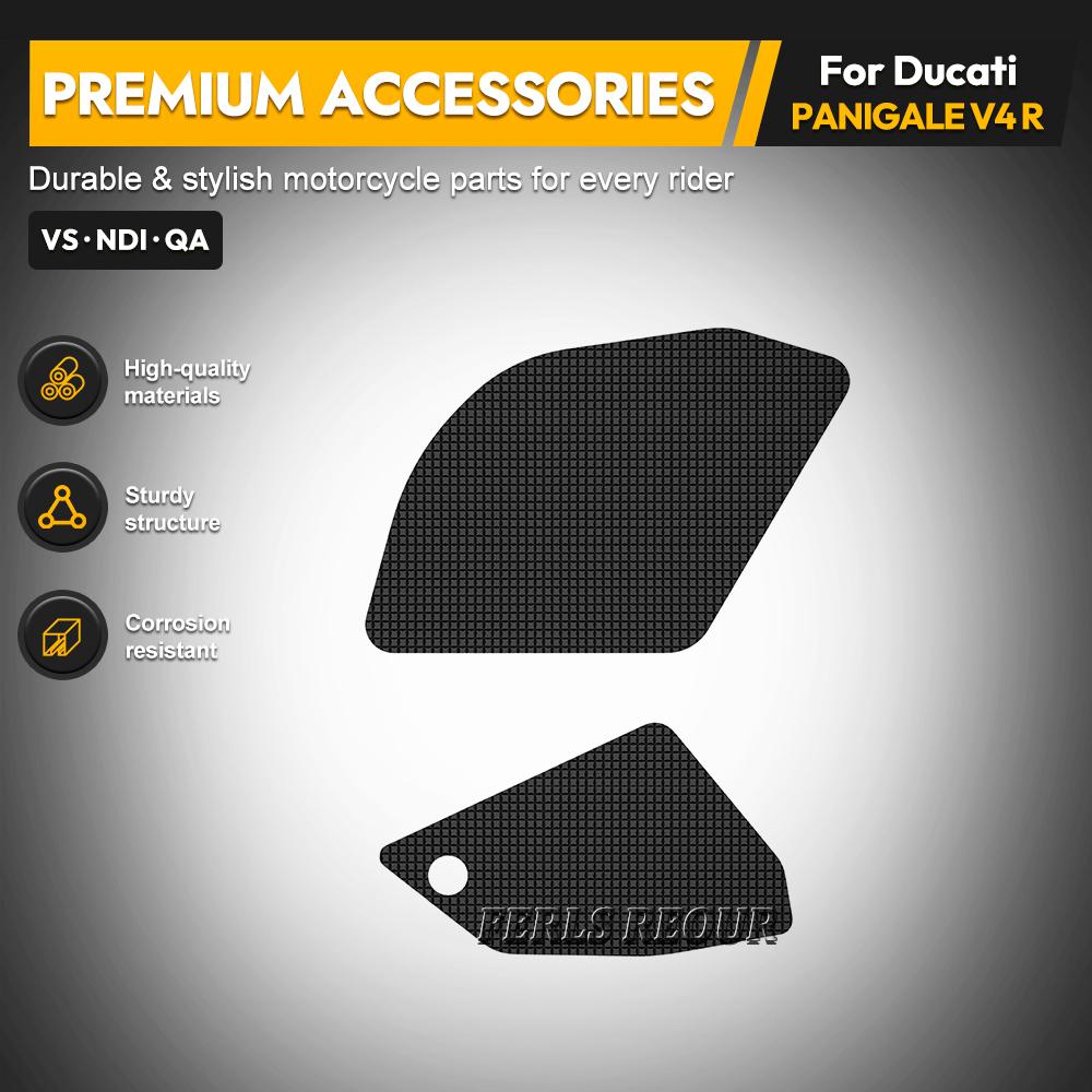 Fuel tank sticker For Ducati panigale v4 1100 2022-2023 Tank Grip Side Decals Motorcycle Anti Slip Tank Pad Stickers