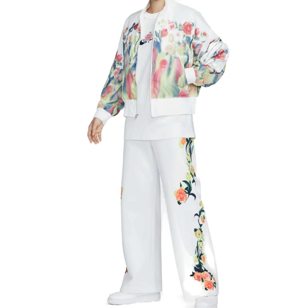Nike Bequeme lässige Schnür-Stricksporthose Damenunterteile Weiß HF4693-133