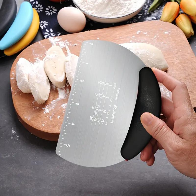 1pc Multifunctional Kitchen Pastry Tool, Suitable for Baking, Bread Making and Fondant, Food Safety, with Measurement Marks, Baking Tools