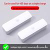 Smart LED Night Light with Motion and Sound Sensor for Stairways, Corridors, and Wardrobes - Wireless Charging Enabled.