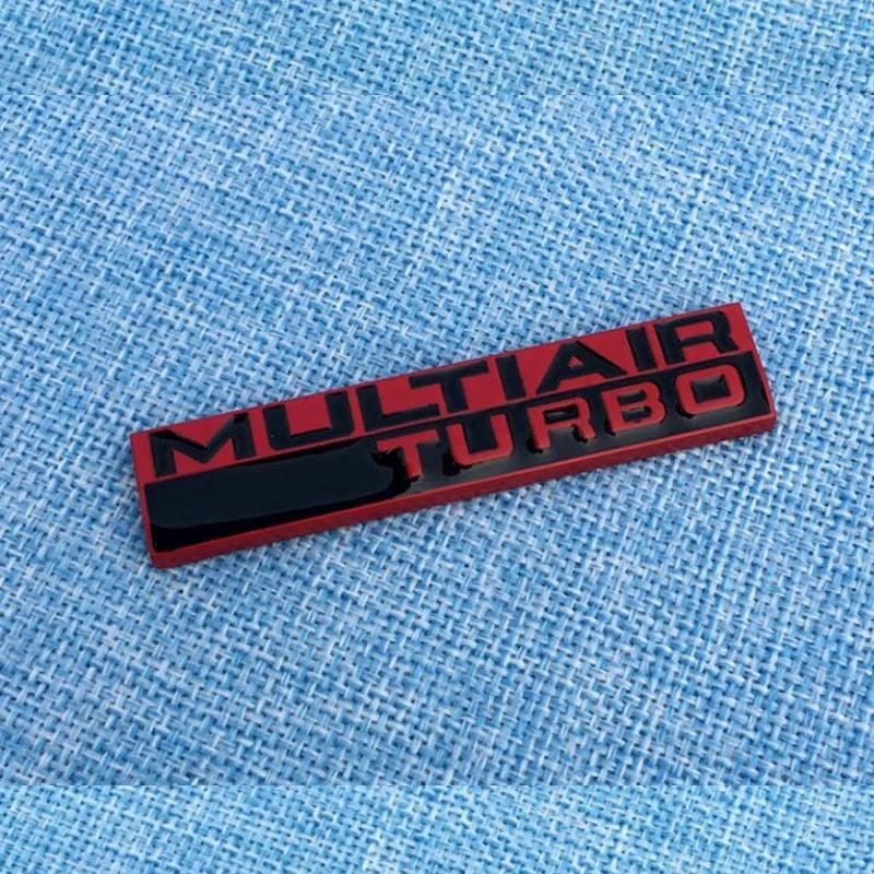 Metal Car Trunk Tail Badge Decal Side Sticker for Jeep MULTIAIR TURBO Logo Gladiator Wrangler JK JL Patriot Liberty Decoration oi1