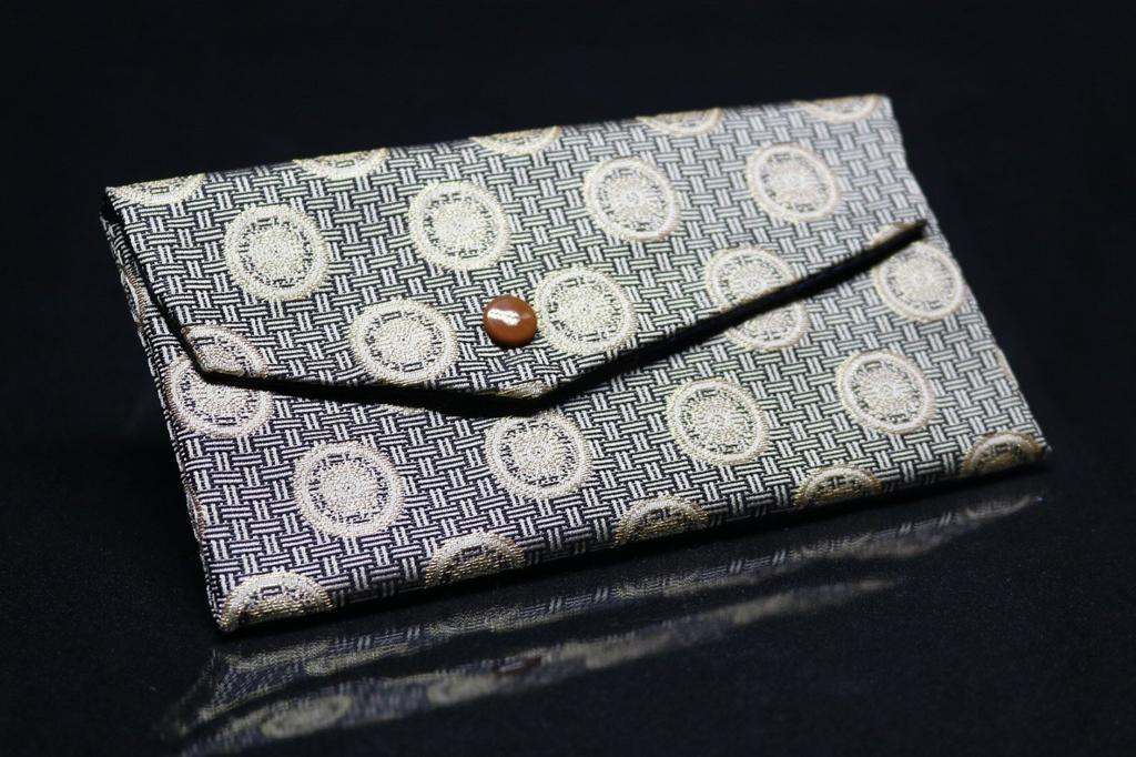 Nishijin-woven Prayer Beads Case, Prayer Beads Case, Prayer Beads Bag, Kyoto Prayer Beads, Kyoto Buddhist Altar Implements, Shuren... (medium, Itoya