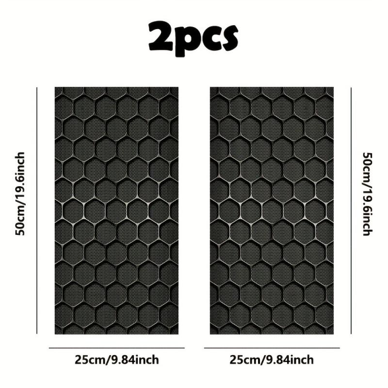 For Personalized Body Stickers Honeycomb Center Pillar Sticker HD B-Pillar Body Stickers