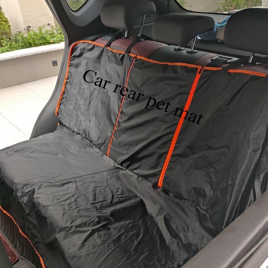 Thickened Waterproof Car Rear Seat Pet Cushion - Stain-Proof, Wear-Resistant Cover