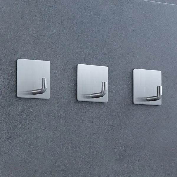 Robe Hook Wall Hook Towel Hook for Bathroom Stainless Steel Coat Hook Rustproof Hook Hanger for Kitchen Hardware