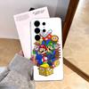 cartoon S-Super M-MarioS Bros Phone Case For Samsung S25,S24,S21,S22,S23,S30,Ultra,S20,Plus,Fe,Note,10,9,5G Transparent Cover