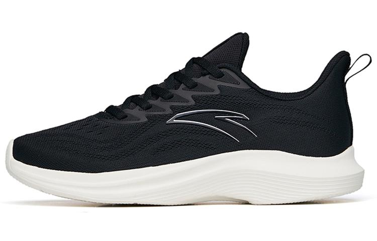 Women's Sneakers Anta Running Collection Comfortable Abrasion Resistant Low Top Running Shoes Women's Black