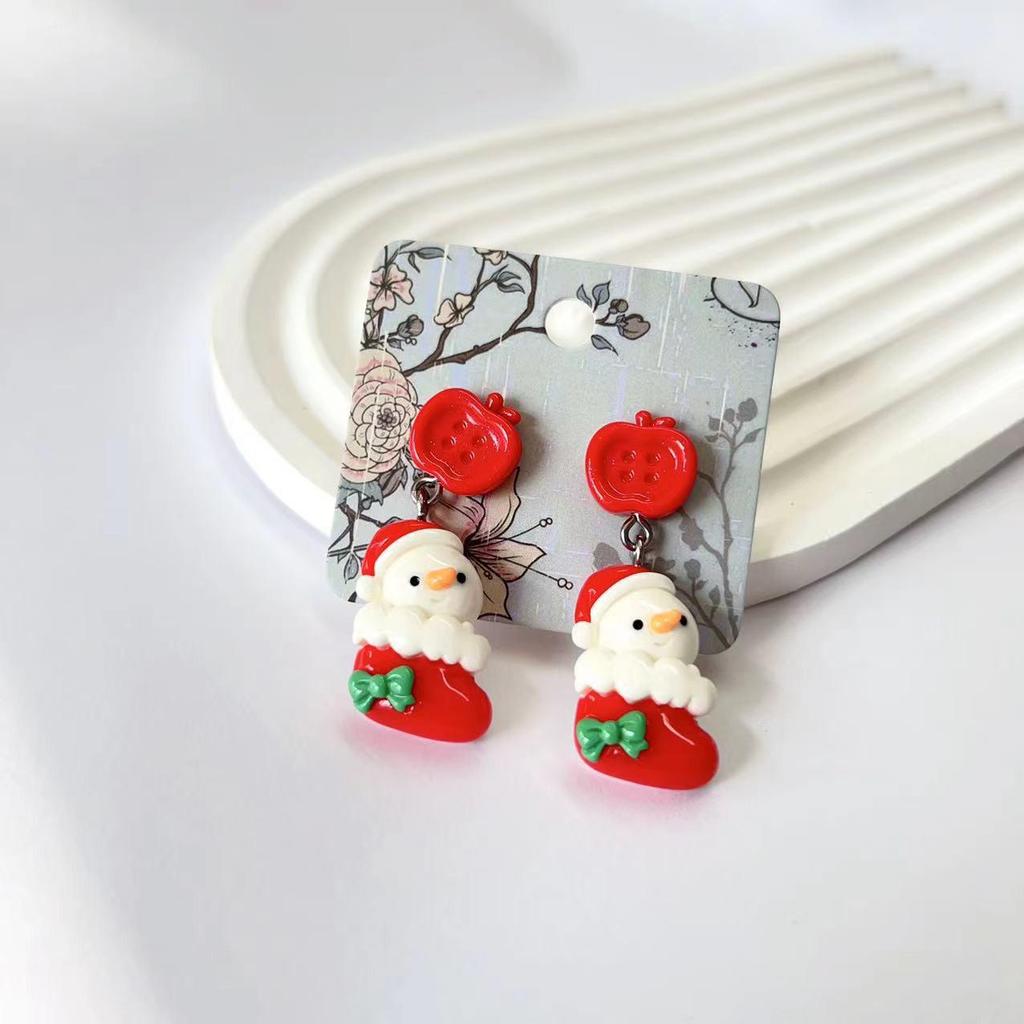 Sweet Fresh Halloween-Christmas Ear Cuff Studs: Stylish, Unique Personality Earrings
