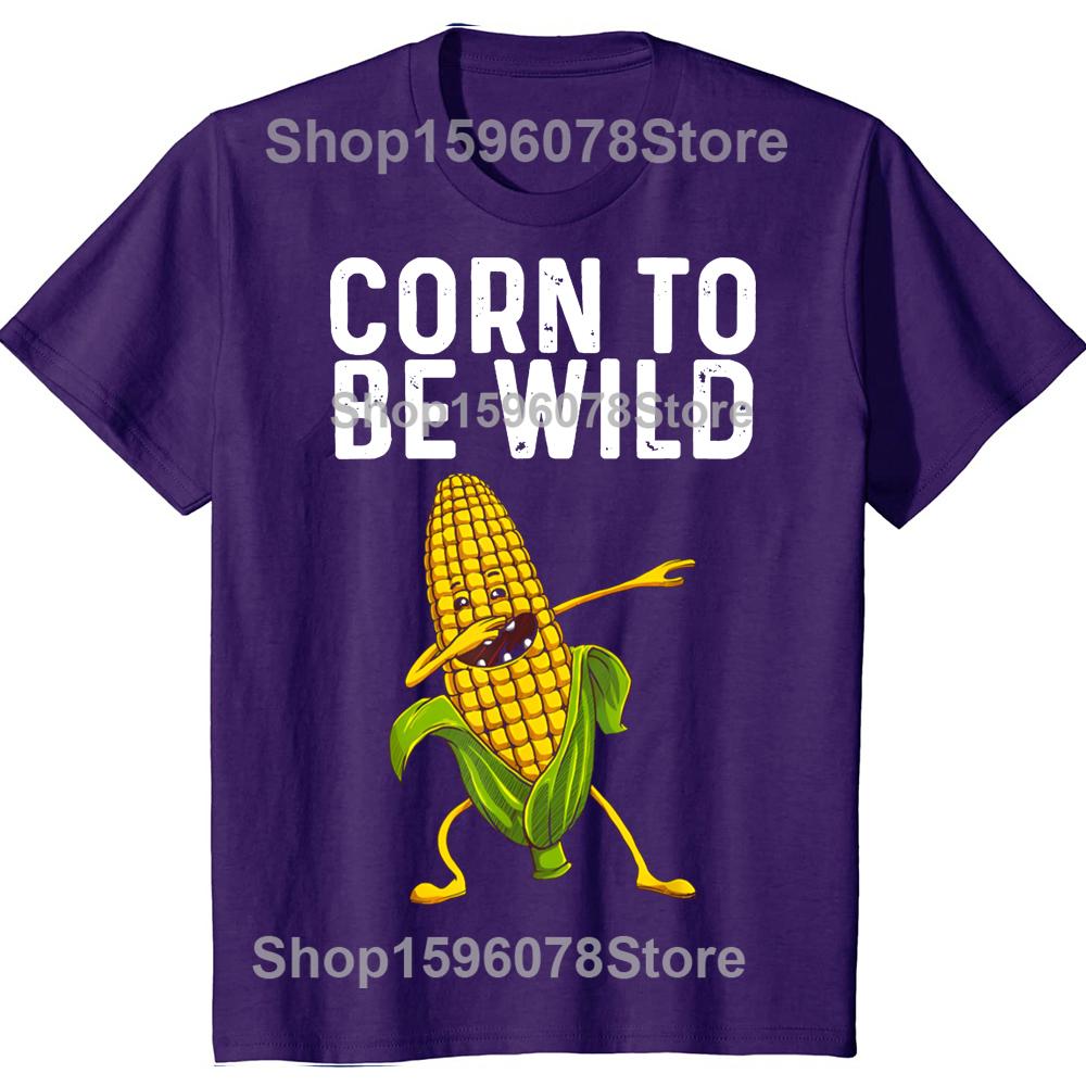 

Funny Corn Farmer Classic T-Shirt Summer Men Women Clothing Fashion T Shirts Cotton Short Sleeve Oversized Loose T-shirt Tops XL
