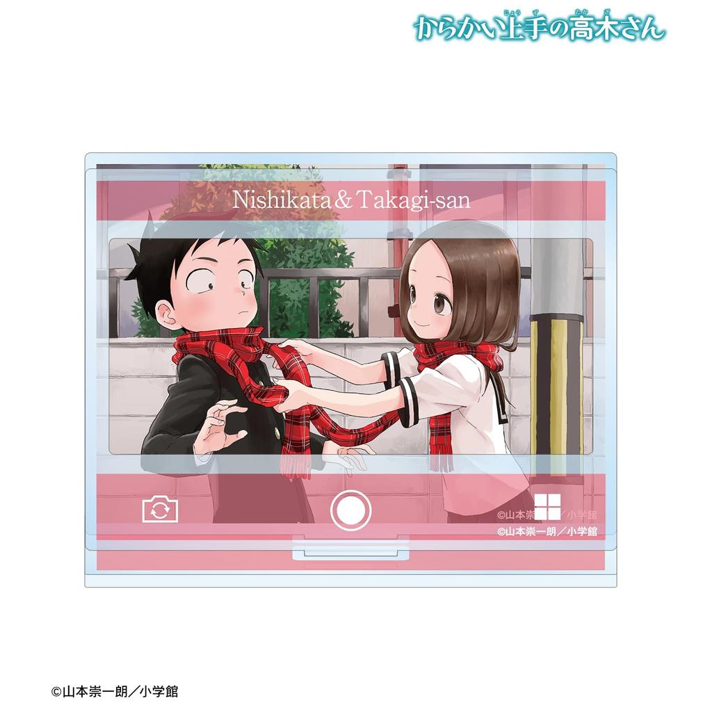 Teasing Master Nishikata Big Acrylic Stand with Parts Takagi-san Takagi-san & ver.A